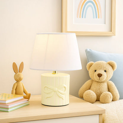 Miri Ribbon Bow Ceramic Table Lamp