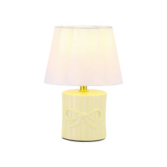 Miri Ribbon Bow Ceramic Table Lamp
