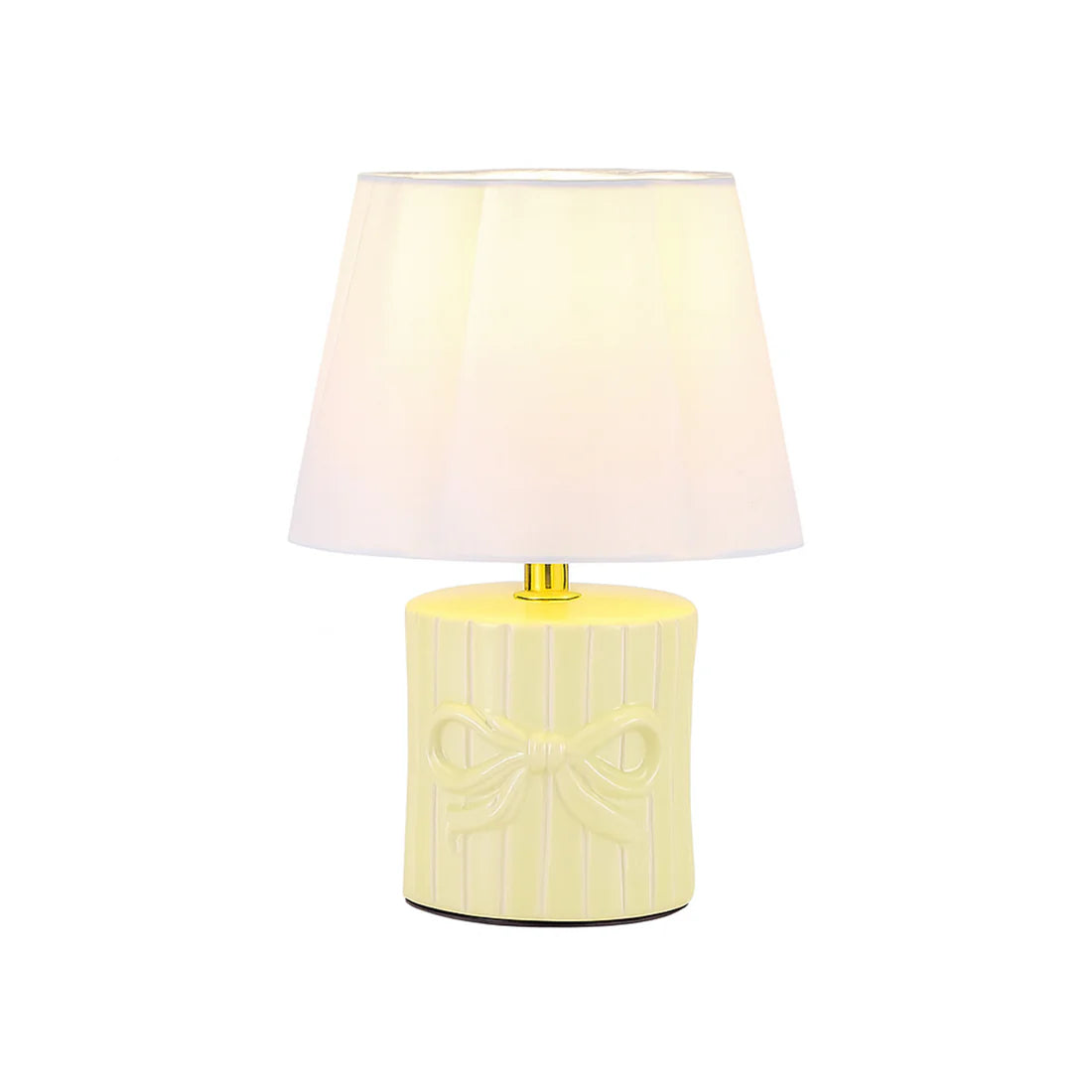 Miri Ribbon Bow Ceramic Table Lamp