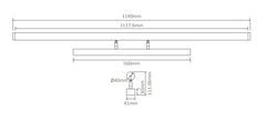 Mirror 20w LED Vanity Light