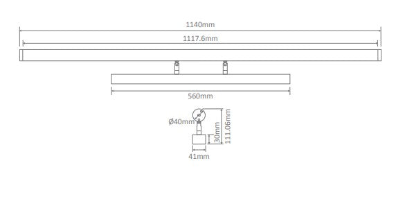 Mirror 20w LED Vanity Light