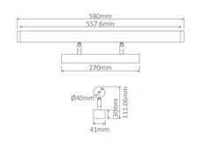 Mirror 10w LED Vanity Light