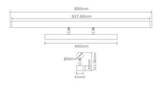 Mirror 15w LED Vanity Light