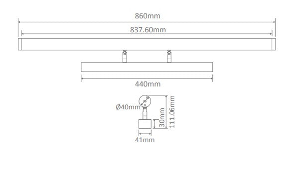 Mirror 15w LED Vanity Light