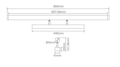 Mirror 15w LED Vanity Light