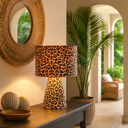 Momo Animal Print Table Lamp