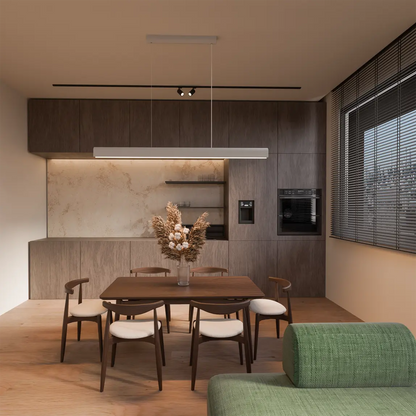 Munia Fluted LED Linear Pendant