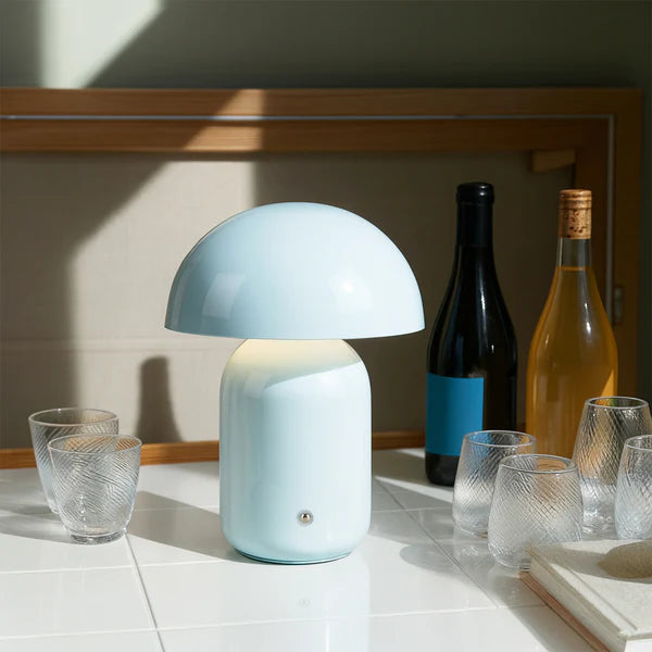 Mushroom Rechargeable USB Touch Table Lamp