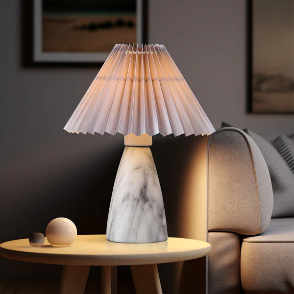 Navia Marble Table Lamp