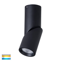 Nella 7w LED Rotatable Surface Mounted Downlight Black 240v