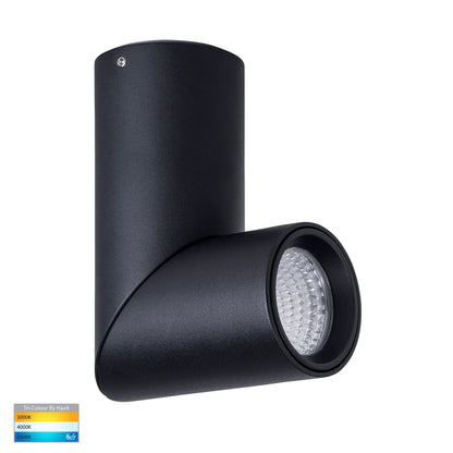 Nella 7w LED Rotatable Surface Mounted Downlight Black 240v