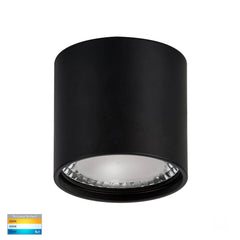Nella 7w LED Surface Mounted Downlight Black 240v