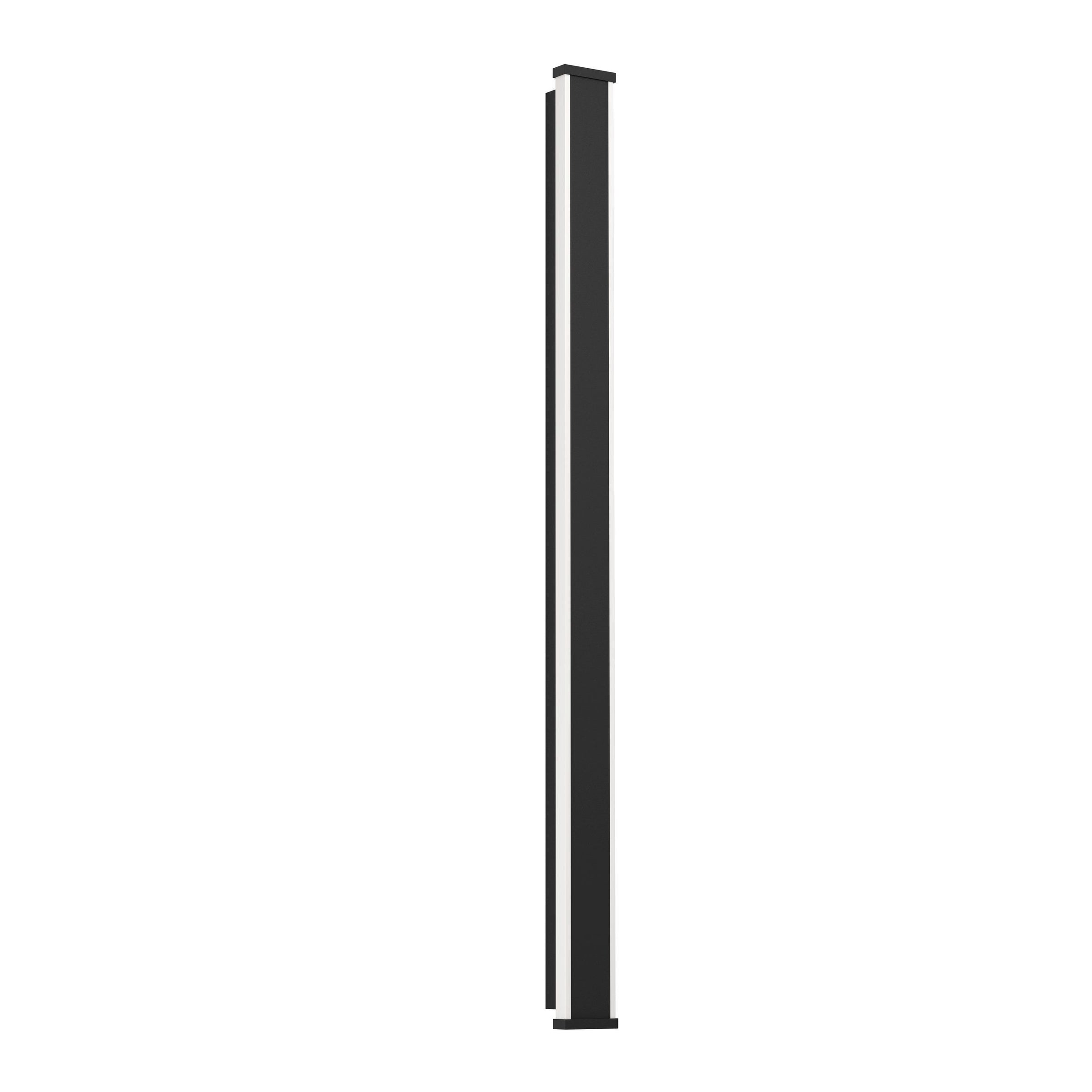 Neviano Large LED Wall Light Black