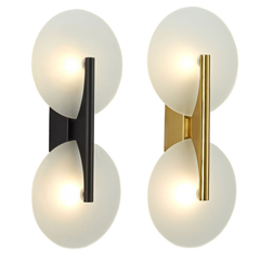 Noble Glass 2LT Wall Light