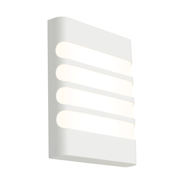 Odessa Grill LED Exterior Wall Light White