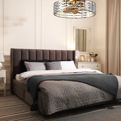 Odyssey 22" DC Light Fan Gold