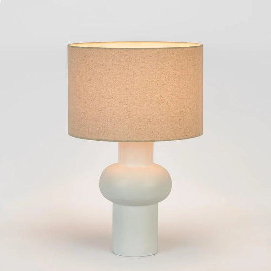 Oliver Table Lamp White