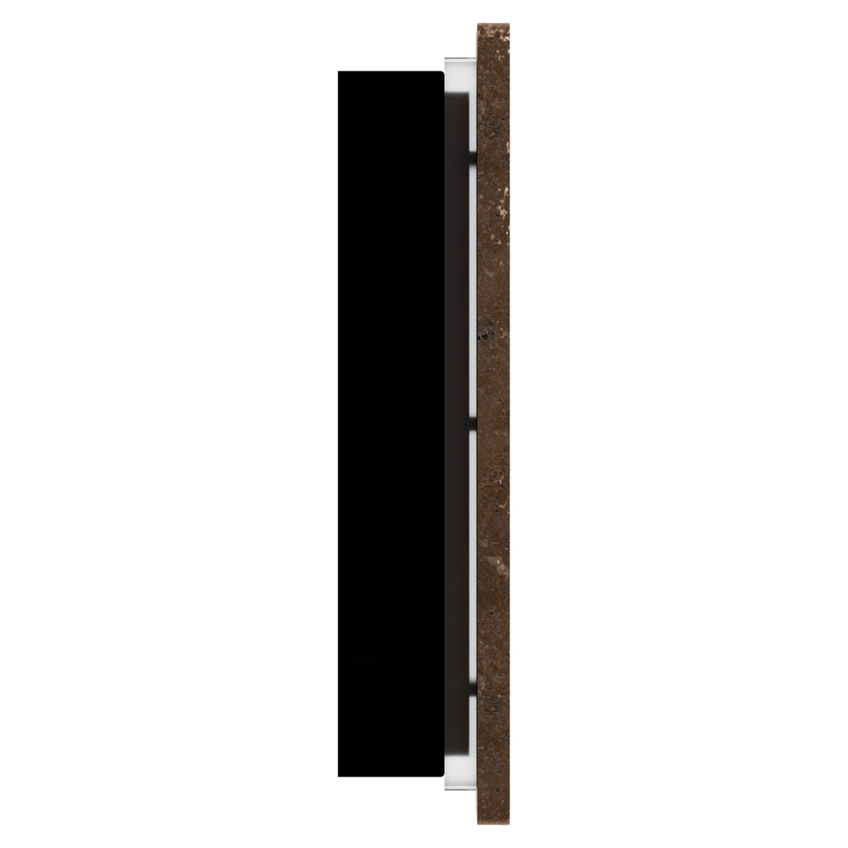 Orville Travertine Rectangular Outdoor Wall Light