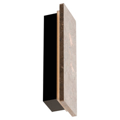 Orville Travertine Rectangular Outdoor Wall Light