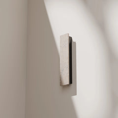 Orville Travertine Rectangular Outdoor Wall Light
