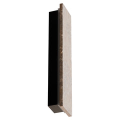 Orville Travertine Rectangular Outdoor Wall Light