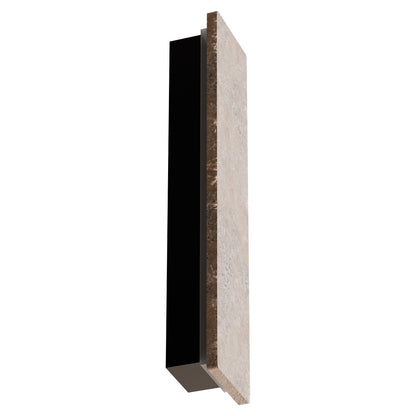 Orville Travertine Rectangular Outdoor Wall Light