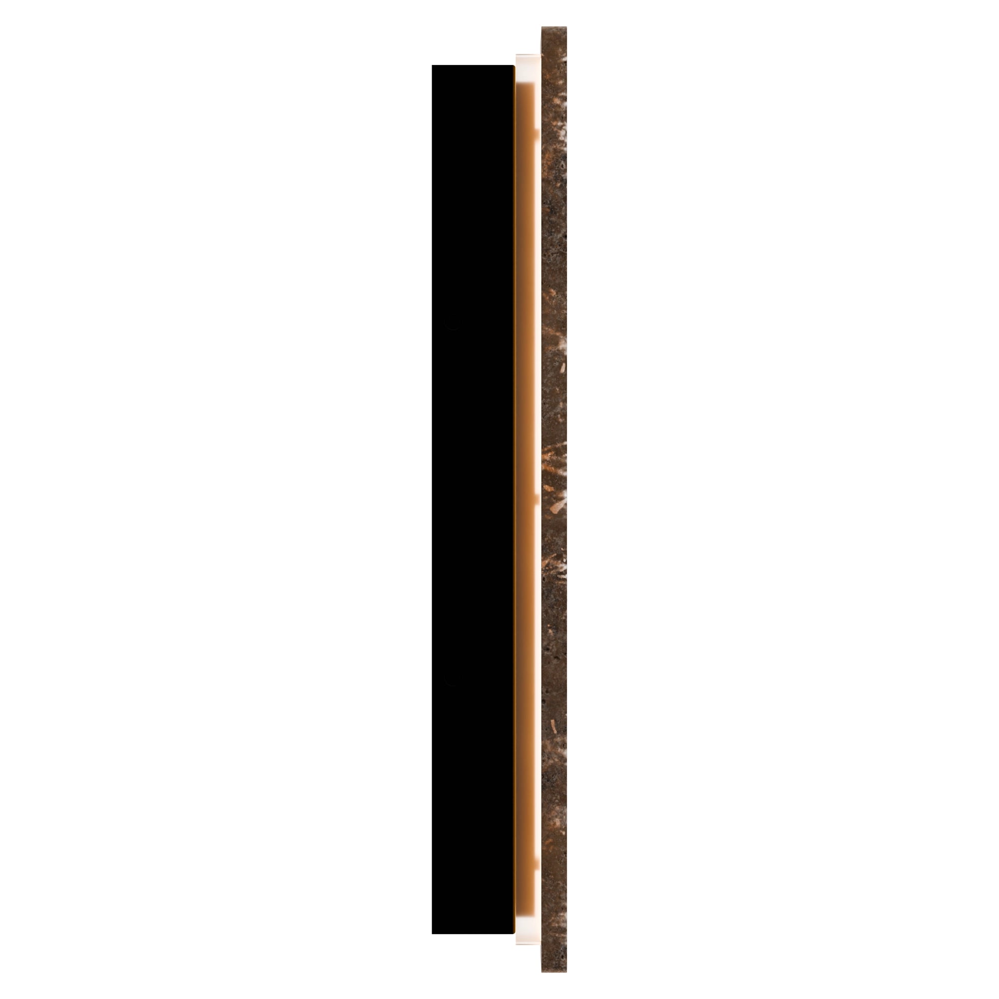 Orville Travertine Rectangular Outdoor Wall Light