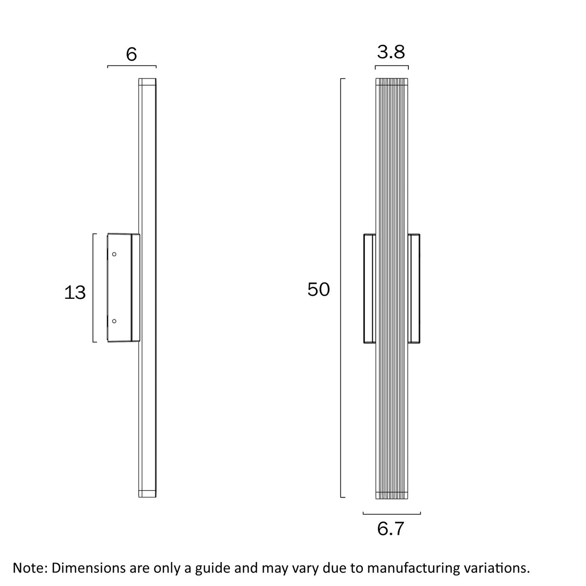 Ostel 1 LED Exterior Wall Light