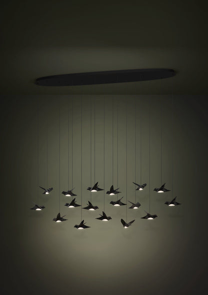 Paratebueno 17LT LED Pendant Black