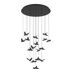 Paratebueno 17LT Round LED Pendant Black