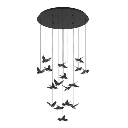 Paratebueno 17LT Round LED Pendant Black