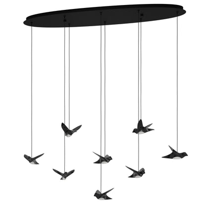 Paratebueno 8LT LED Pendant Black