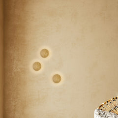Petra Dome Travertine Wall Light