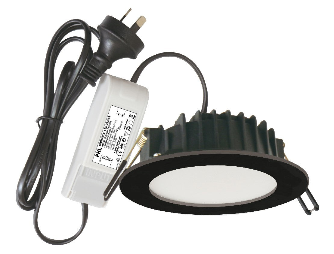 PHL902 LED Downlight Black