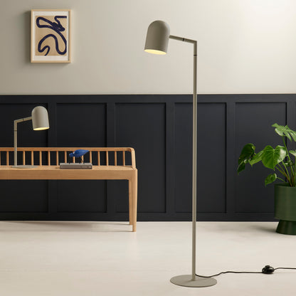 Pia Floor Lamp Bone