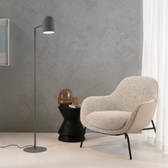 Pia Floor Lamp Charcoal