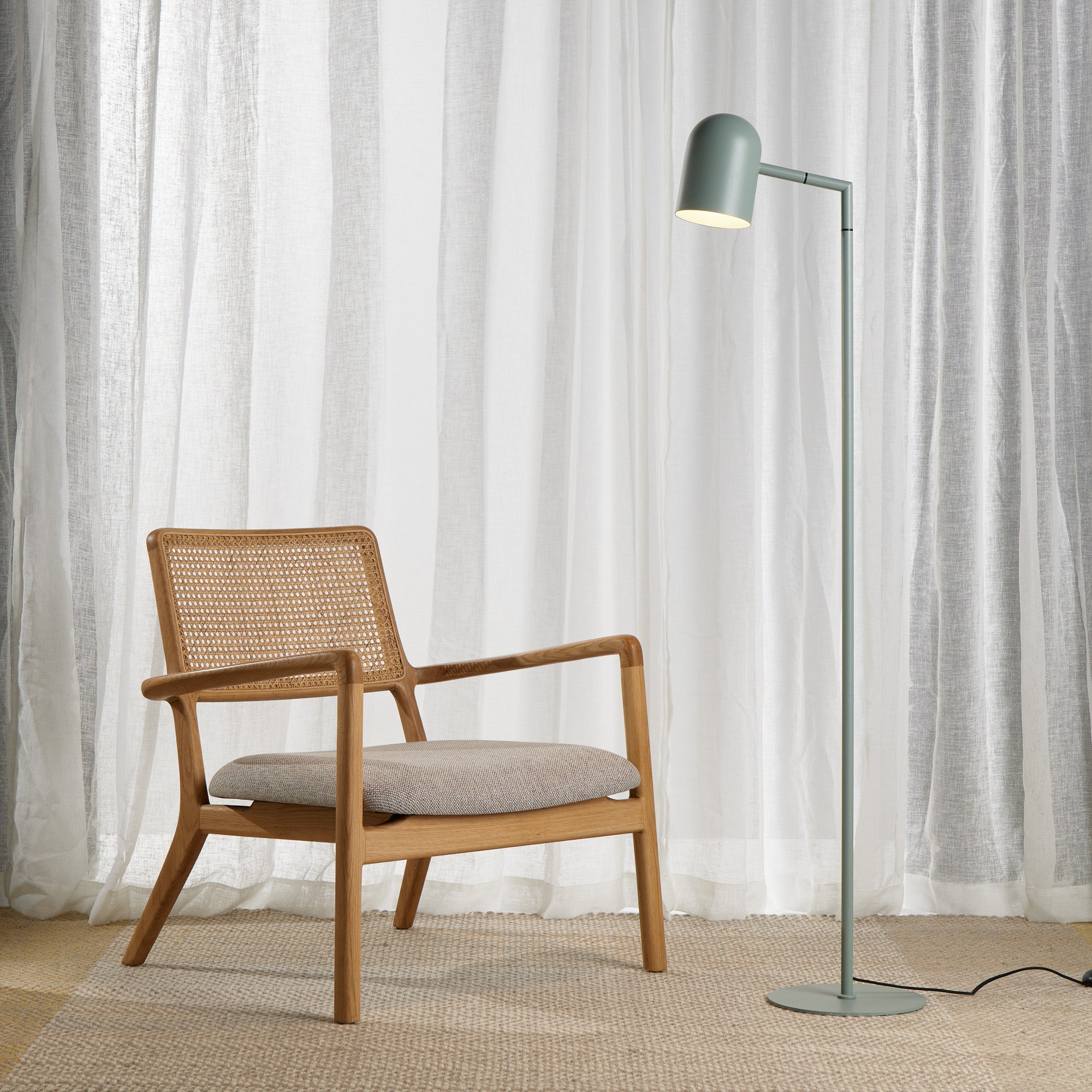 Pia Floor Lamp Sage