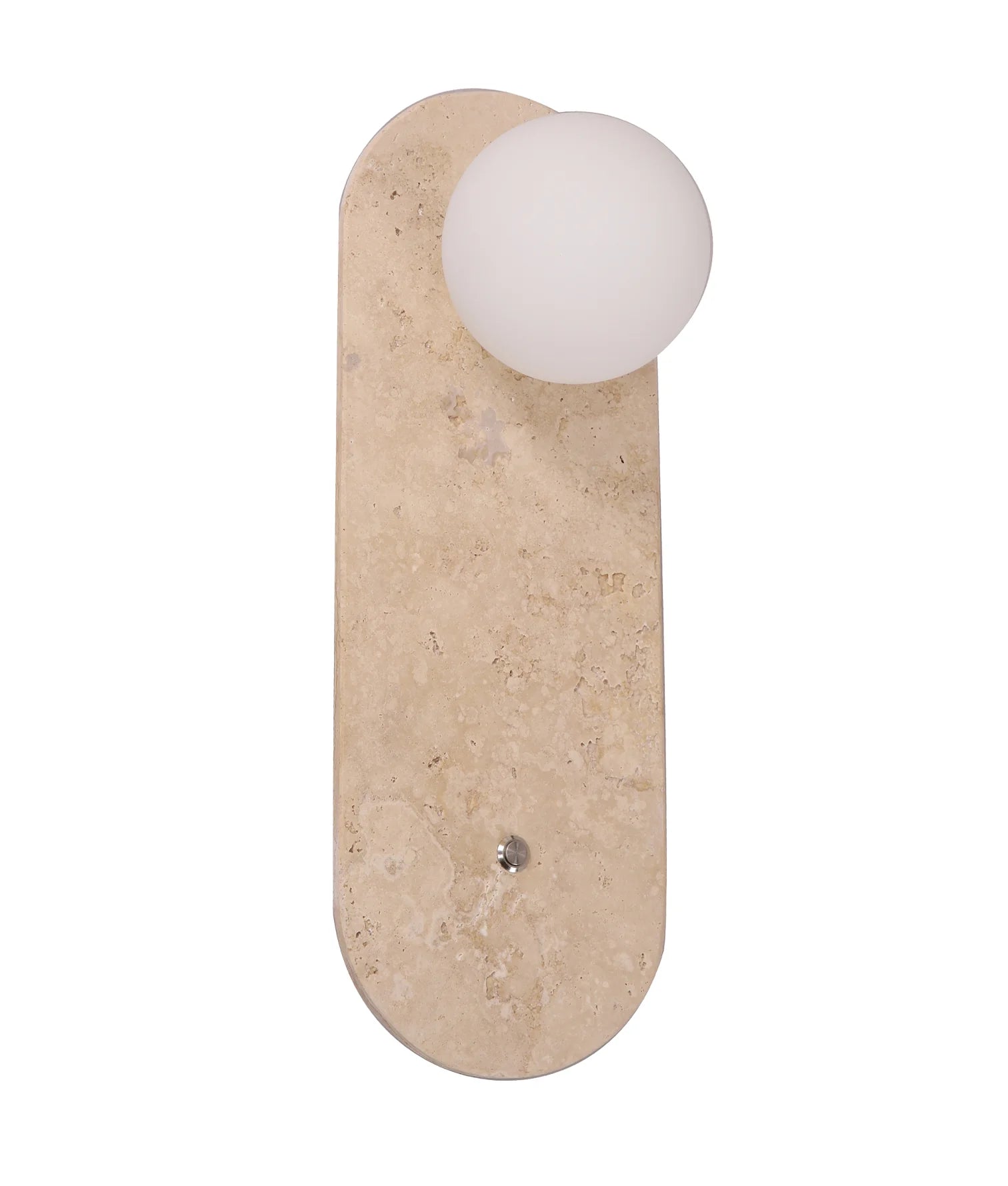 Poi Travertine Wall Light