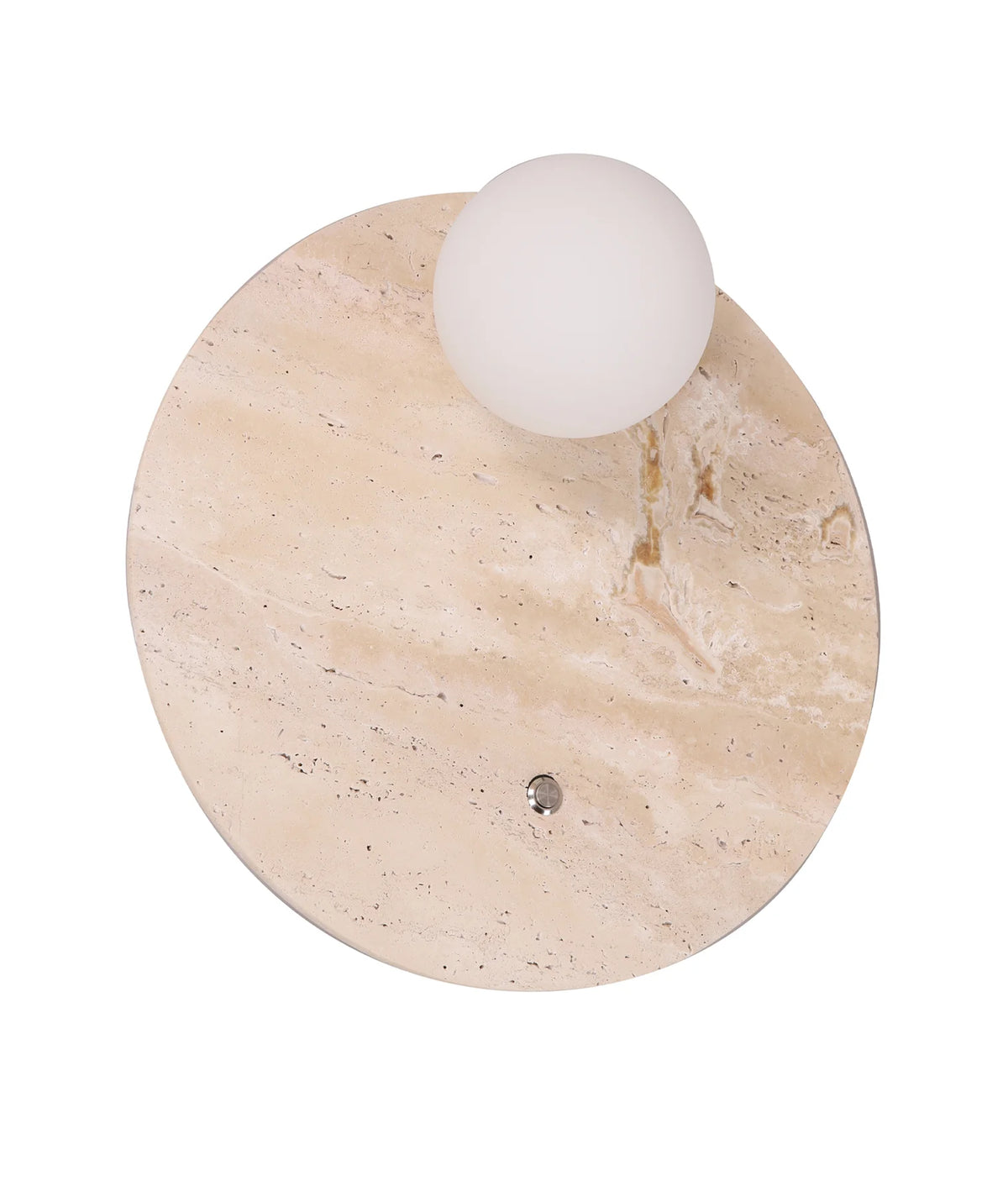 Poi Travertine Wall Light