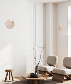 Poi Travertine Wall Light