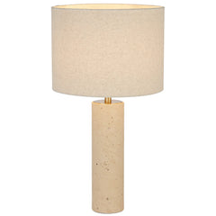 Polano Travertine Table Lamp