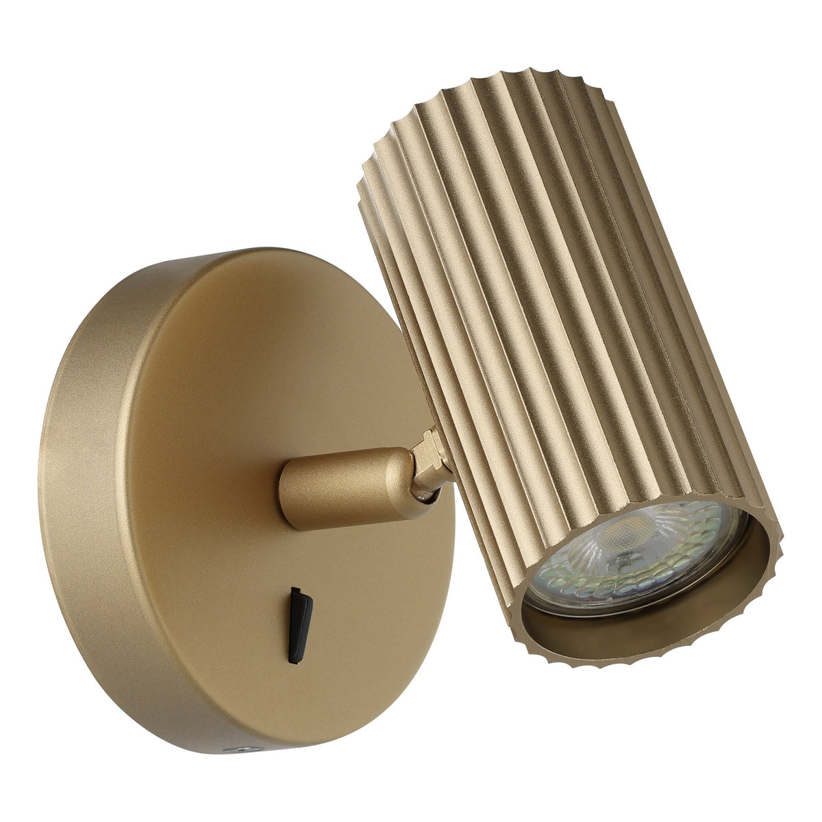 Portillo Ribbed Adjustable Wall Light