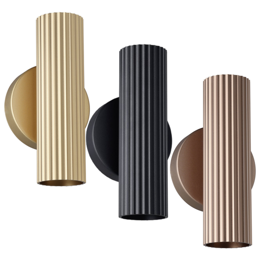 Portillo Ribbed Up/Down Wall Light