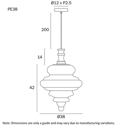 Privas Glass Pendant