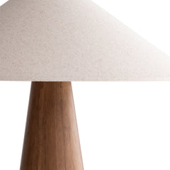 Pyra Walnut Table Lamp