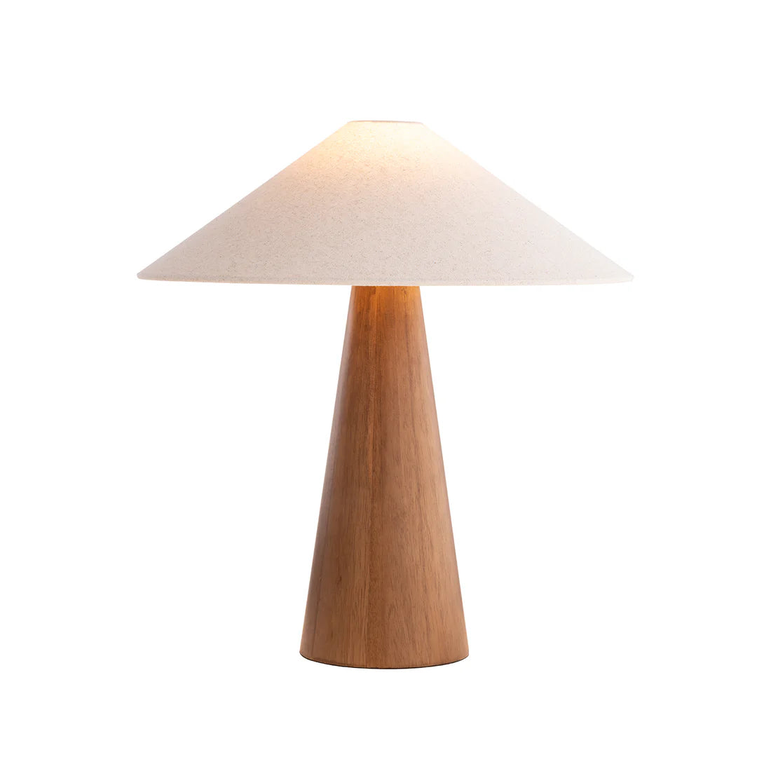 Pyra Walnut Table Lamp