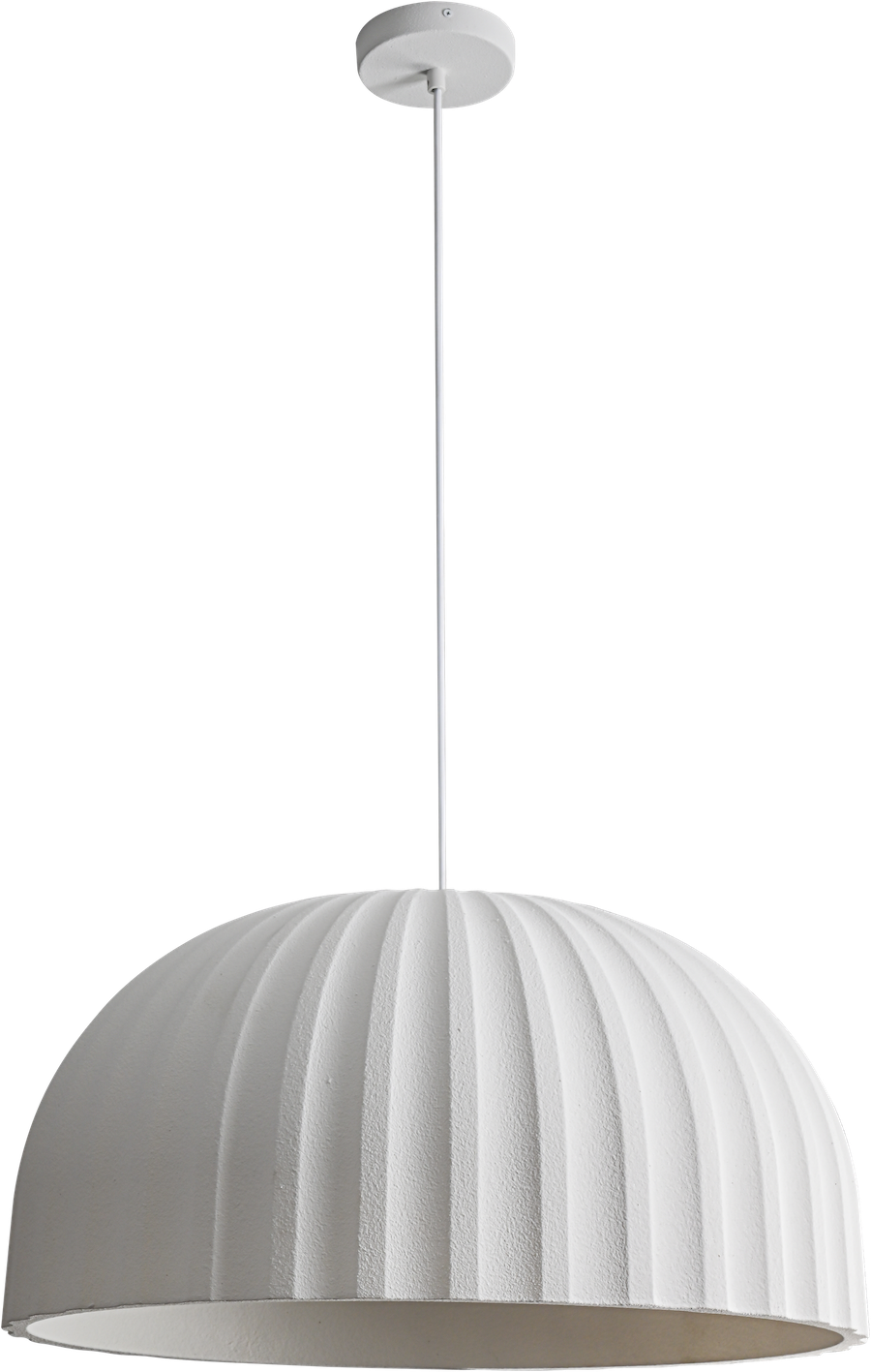 Rachis Fluted Dome Pendant