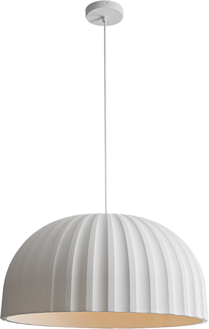 Rachis Fluted Dome Pendant