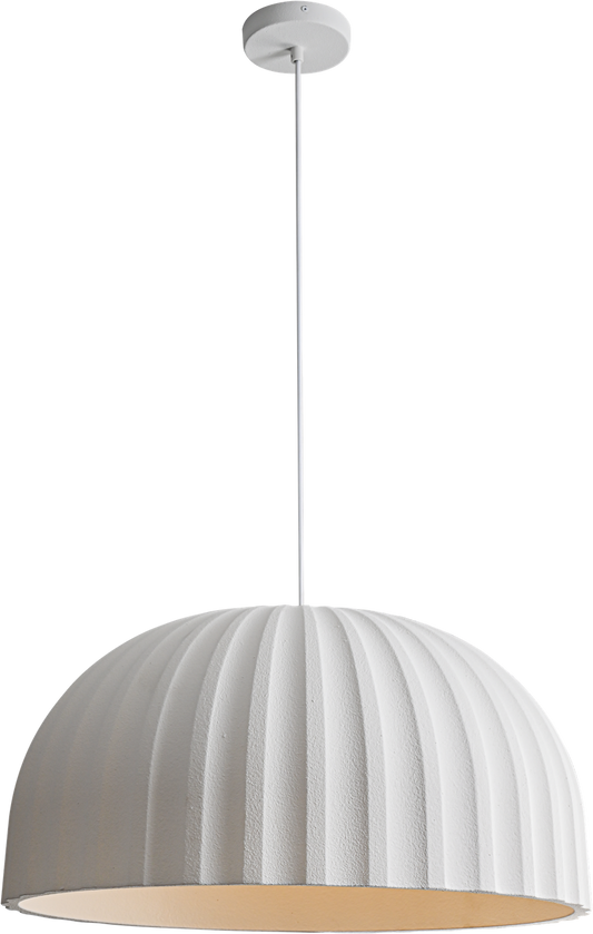 Rachis Fluted Dome Pendant