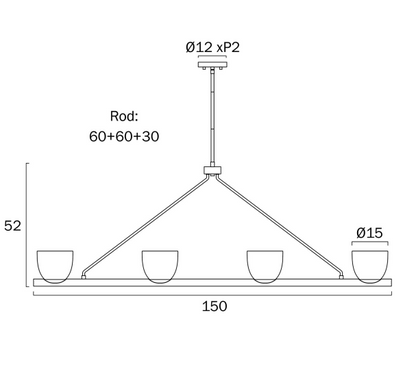 Radam Bar Pendant